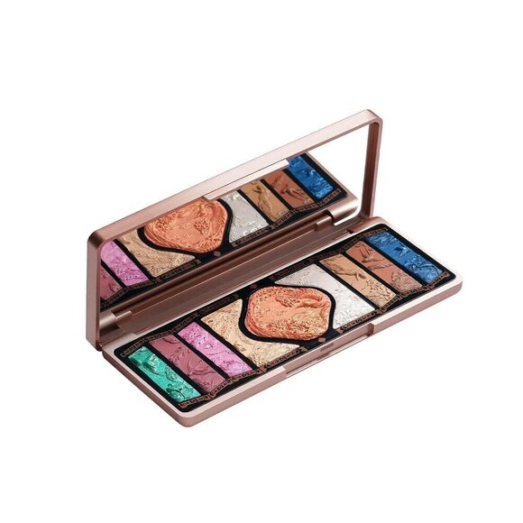 Women Floral Engraving Phoenix Palette Long Lasting Blendable Natural Eyeshadow - Picture 1 of 9